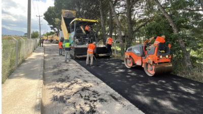 Osmangazi’de asfalt mesaisi hız kesmiyor
