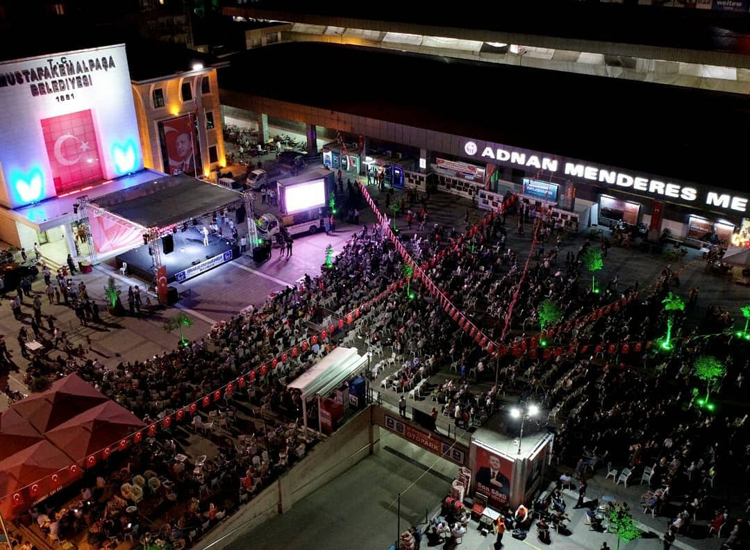 Mustafakemalpaşa 15 Temmuz’a hazır