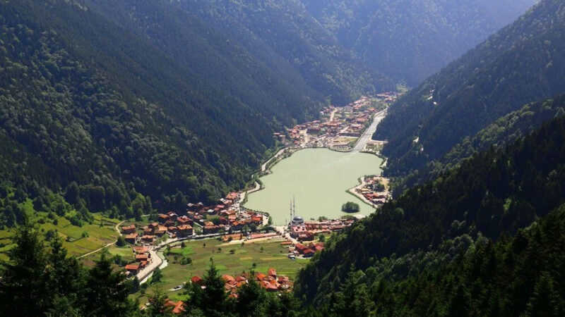 Uzungöl, yaz sezonunda yerli ve yabancı birçok turisti ağırlıyor. Otel