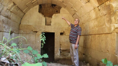 Kocaeli’de 2 bin yıllık tarihi tümülüse defineci tahribatı