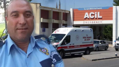 Kaçan şüpheliyi yakalayan polis memuru kalp krizi geçirdi