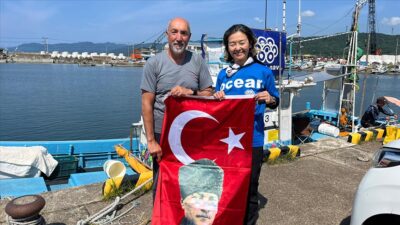 Türk yüzücünün ‘Oceans Seven’ hayalini köpek balıkları engelledi