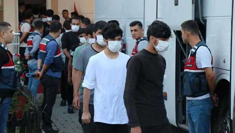 542 kaçak Afgan ülkelerine gönderildi