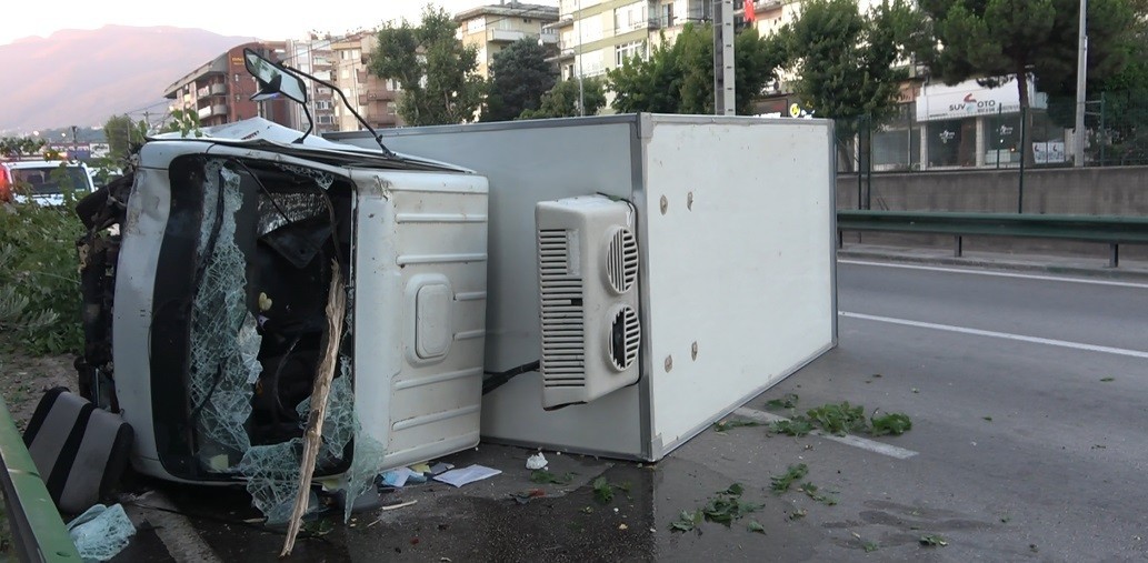 Bursa’da feci kaza!