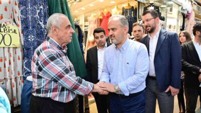 Bursa’nın tarihi çarşısında çifte bayram