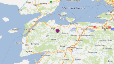 Bursa’da hissedilen deprem!