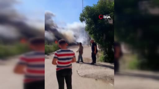 Bursa’da korkutan yangın