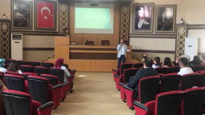 İnegöl Belediye personeline sağlıklı yaşam eğitimi