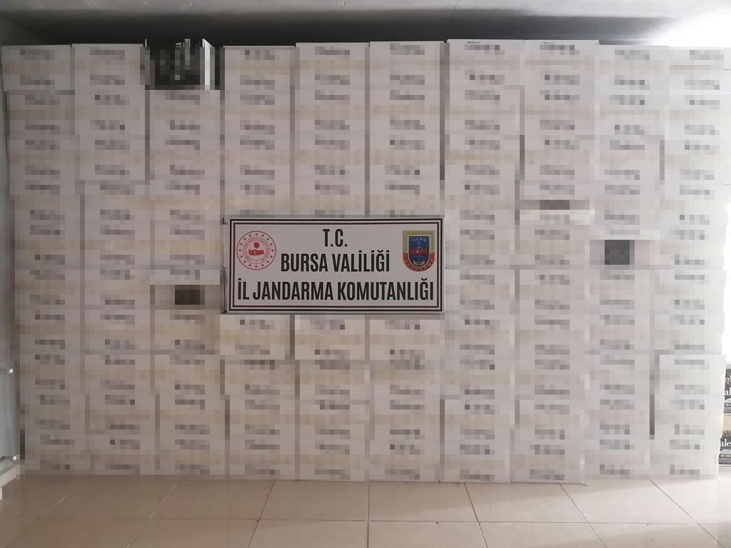 Bursa’da operasyonda ele geçirildi! Yarım tondan fazla…