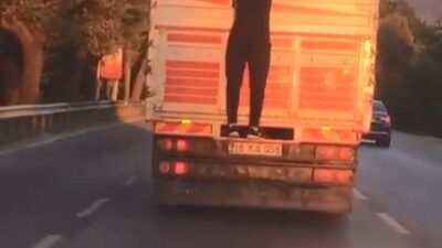 Bursa trafiğinde korkutan görüntü!