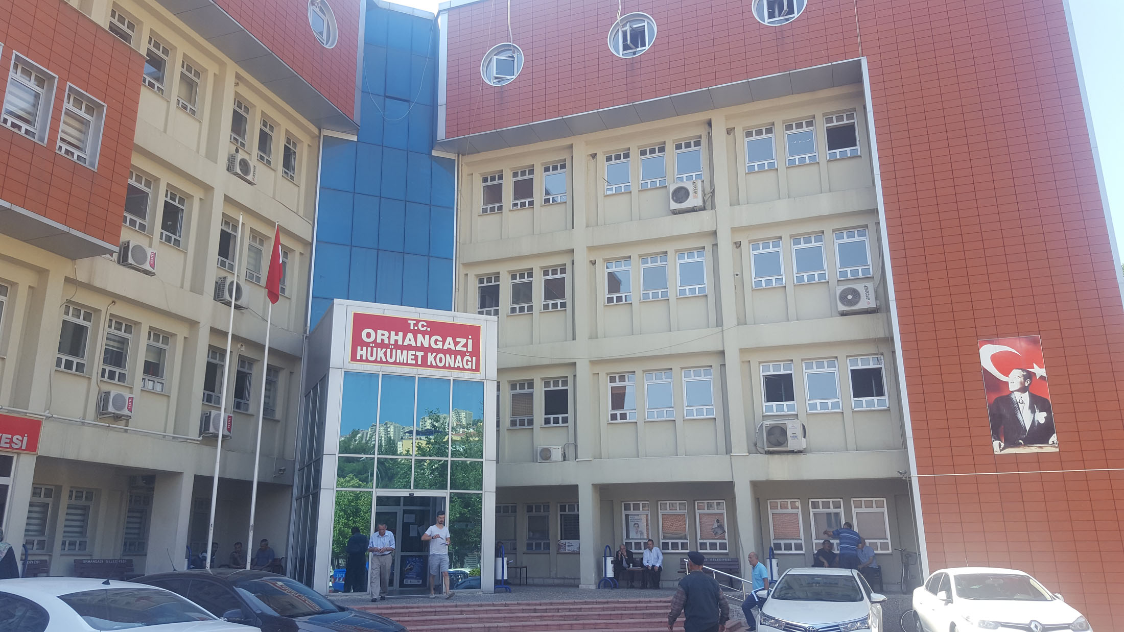 Orhangazi Hükümet Konağı’nın onarım işi…