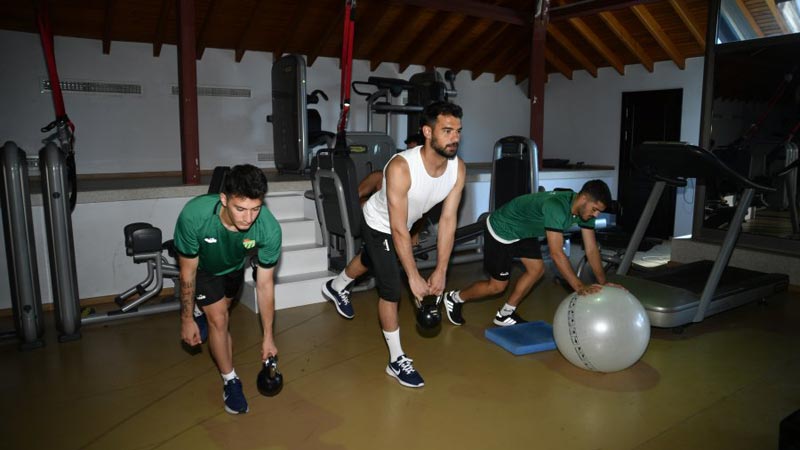 Bursaspor kuvvet çalıştı