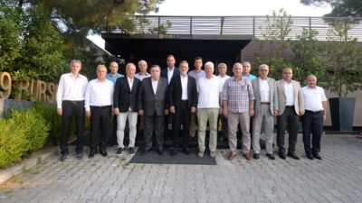 Bursa’da futbolun taban birliklerinden İbrahim Burkay’a ziyaret!