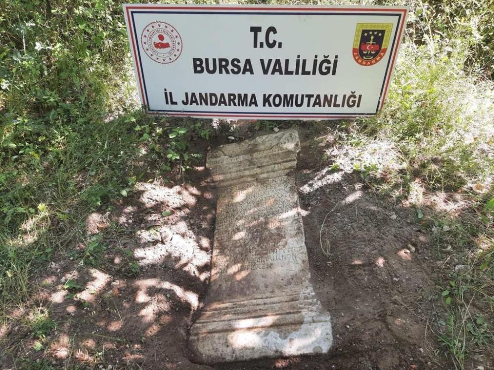 Bursa’da tarihi eser operasyonu!