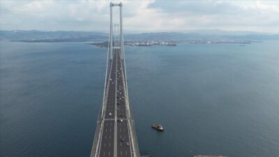 Osmangazi Köprüsü’nde araç geçiş rekoru