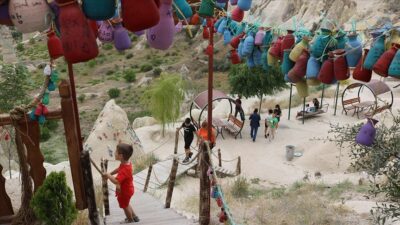 Kapadokya’da turizmciler ‘bayram’ etti