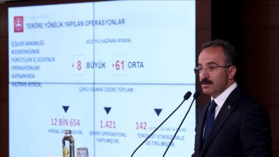 İçişleri açıkladı! Haziranda 142 terörist etkisiz hale getirildi