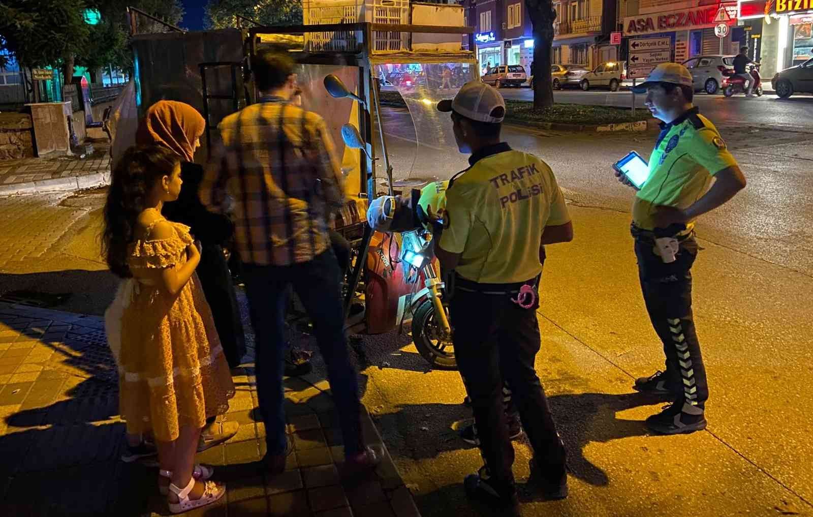 Bursa’da bu sürücüye ceza yağdı!