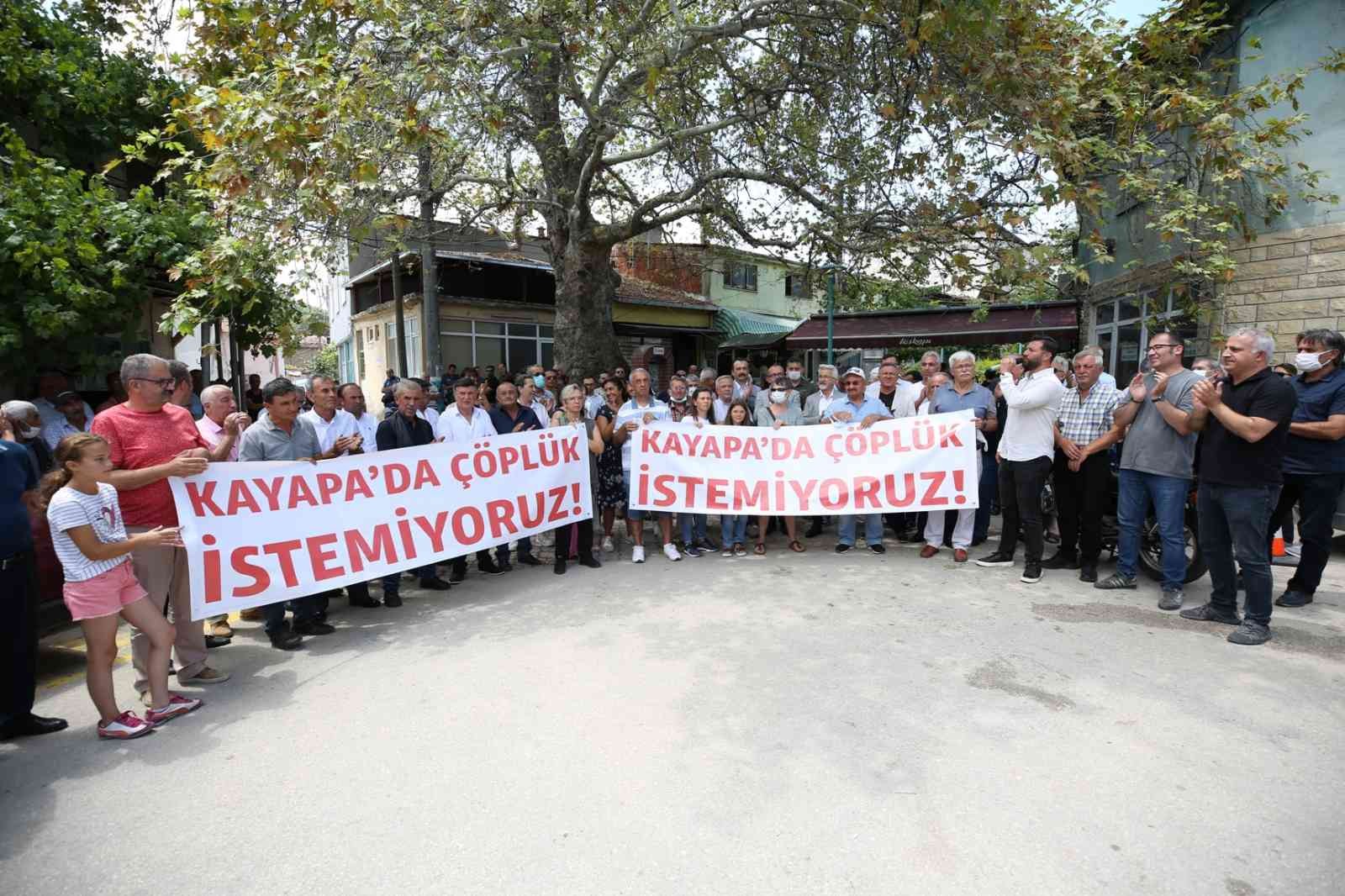 Bursa’da çöplük isyanı!