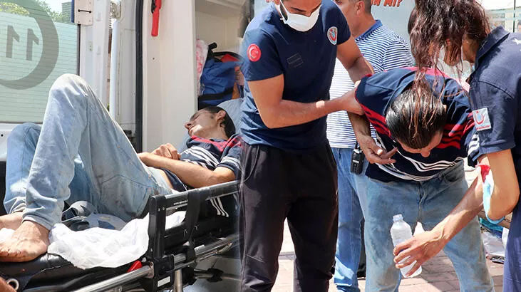 Bıçaklandığını 1 saat sonra fark etti!