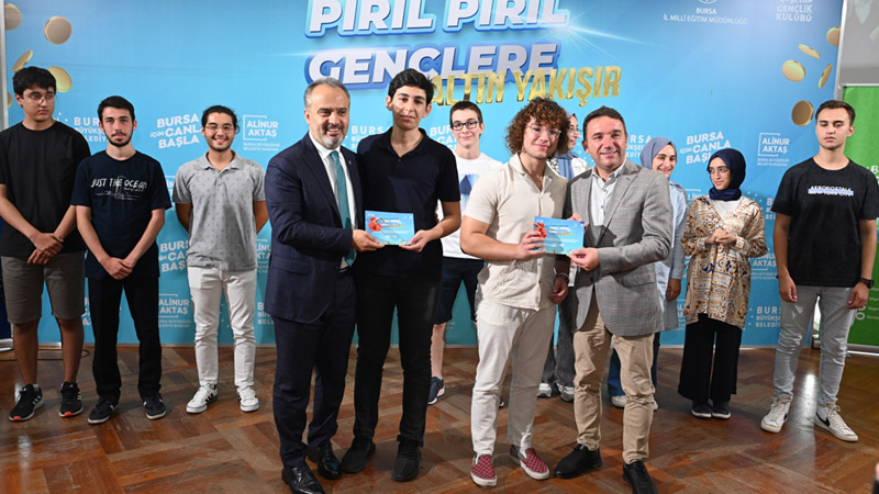 Bursa’nın gurur tablosu ödüllendirildi