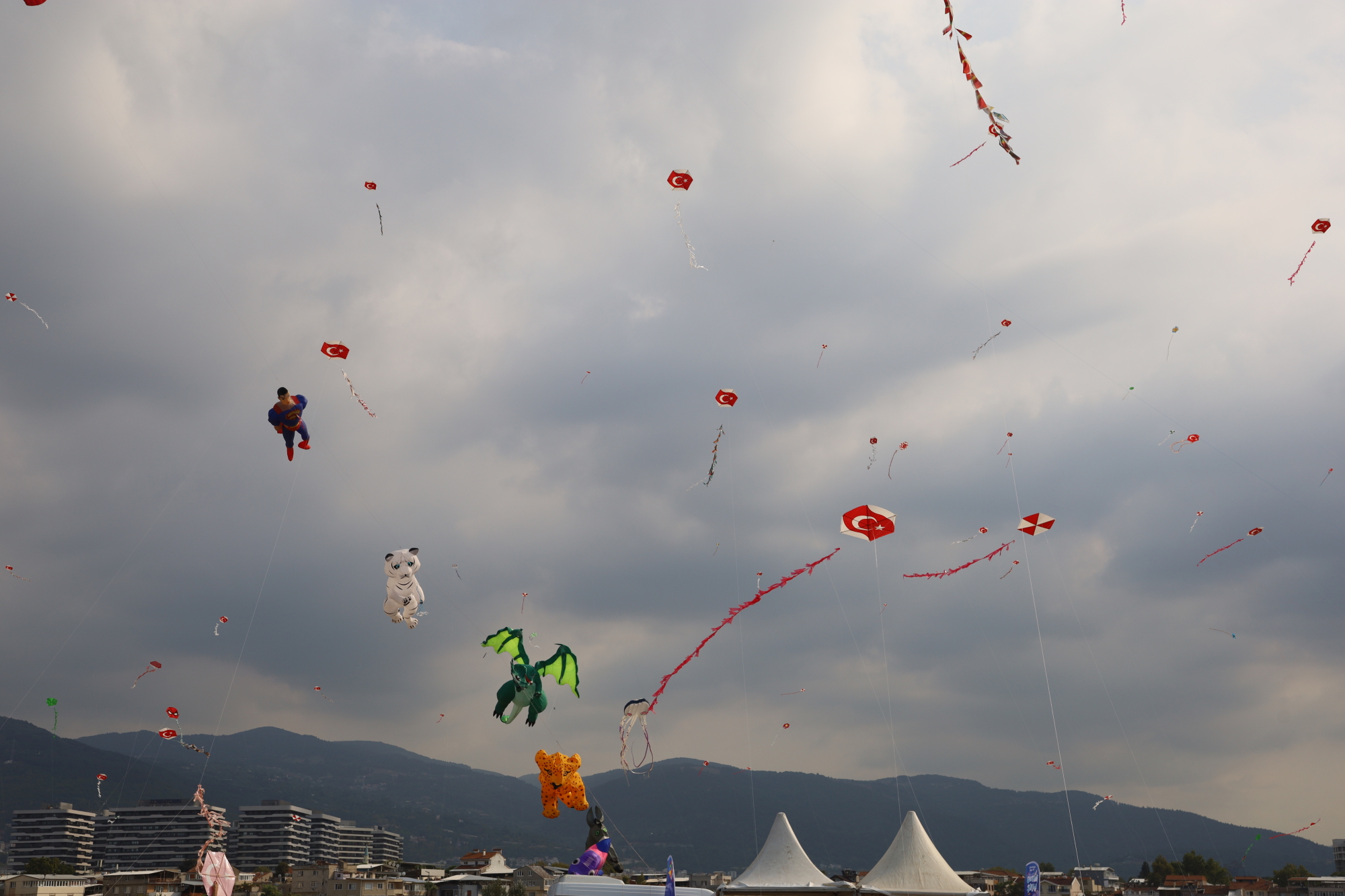 Bursa’da ‘zafer coşkusu’ göklere yansıdı