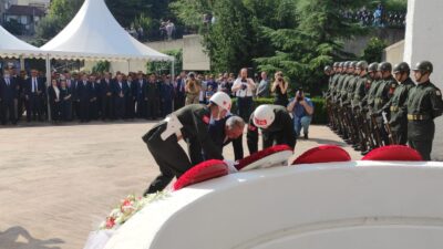 3. Cumhurbaşkanı Celal Bayar vefatının 36. yılında kabri başında anıldı