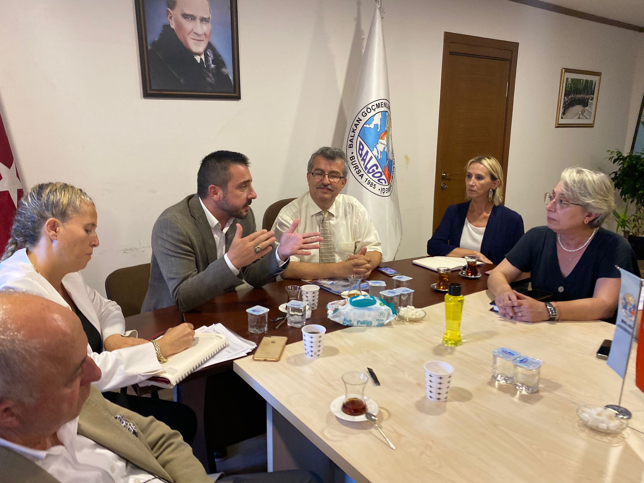 Başkan Tanır’dan BAL-GÖÇ’e tebrik ziyareti