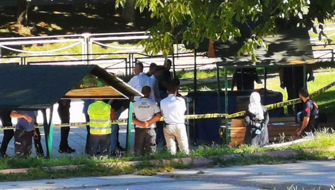 Uzman çavuş parkta ölü bulundu