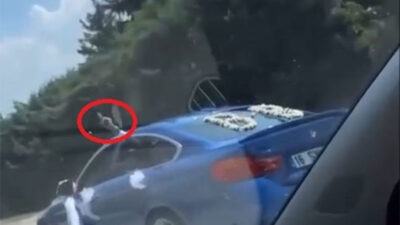 Pes artık… Bursa’da gelin arabasından havaya 15 el ateş açtı