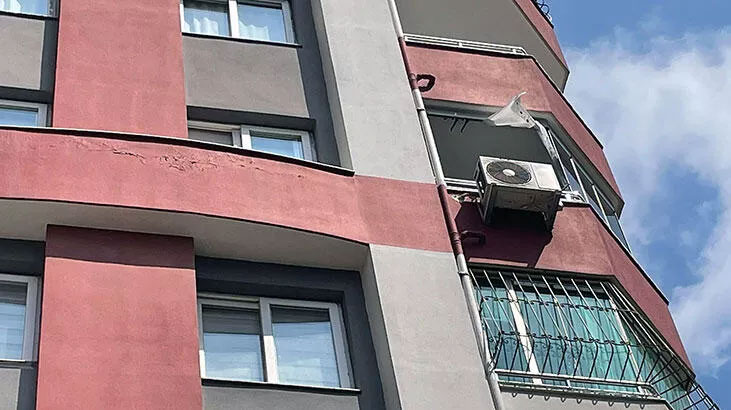 4’üncü kattan düşen 7 yaşındaki Alkas, ağır yaralandı