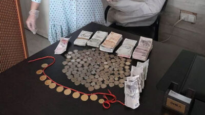 Dilenci kadının üzerinden çıkanlar ağızları açık bıraktı