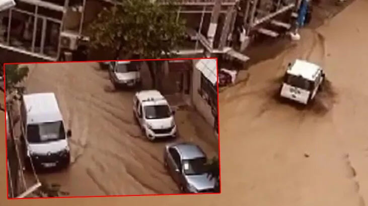 İzmir’i ikinci kez sağanak vurdu