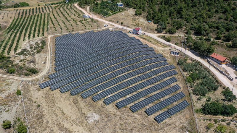 Kestel Belediyesi 2,5 yıldır enerjisini güneşten elde ediyor Bursa'nın Kestel ilçesinde belediye tarafından kurulan güneş enerji santralinden (GES)