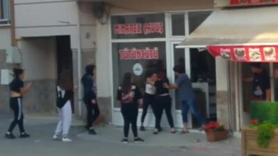 Görüntüler Bursa’dan… Birbirlerine girdiler