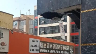 Bursa’da arı paniği