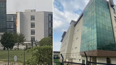 Bursa’da üniversitede yangın paniği