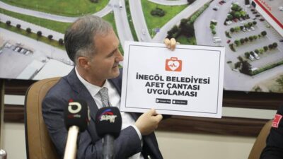 Bursa İnegöl’ün ‘afet çantası’ uygulaması ilgi görüyor