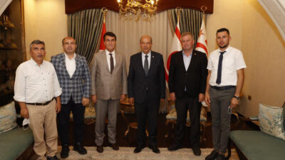 Başkan Dündar’dan KKTC Cumhurbaşkanı Tatar’a ziyaret