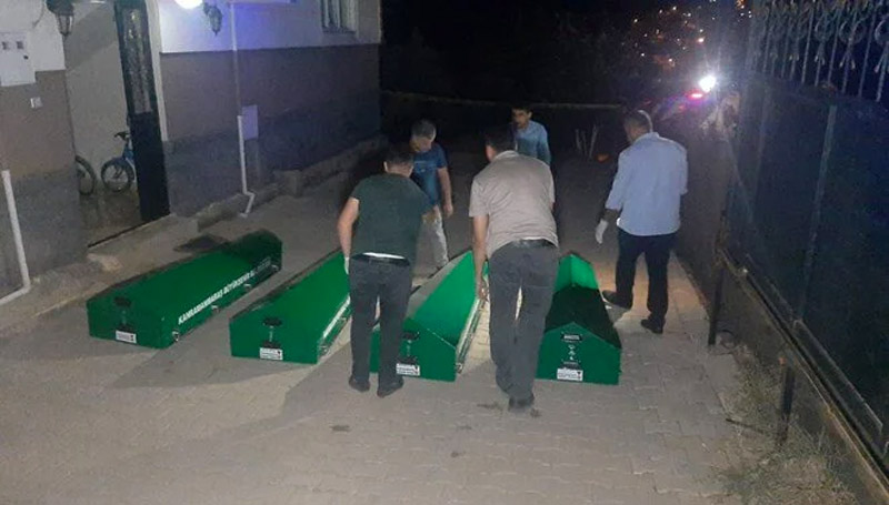 Aile katliamı: 5 ölü