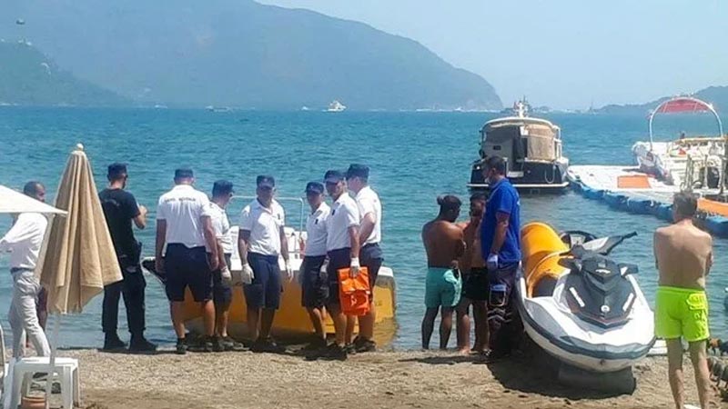 Marmaris’te iki tekne çarpıştı: 1 ölü, 5 yaralı