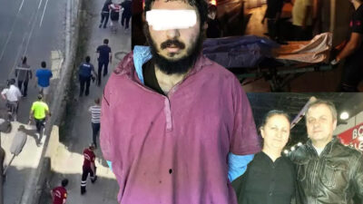 Tüyler ürperten olay! Komşularının boğazını kesti, polisi baltayla karşıladı