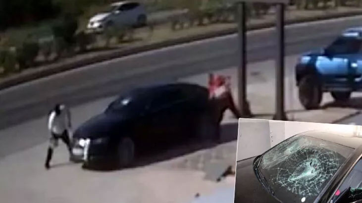 Trafikte akılalmaz anlar! ‘Araçta 3 milyonluk zarar var’