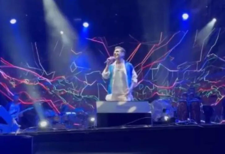 Konseri polis bastı! İlginç anlar…