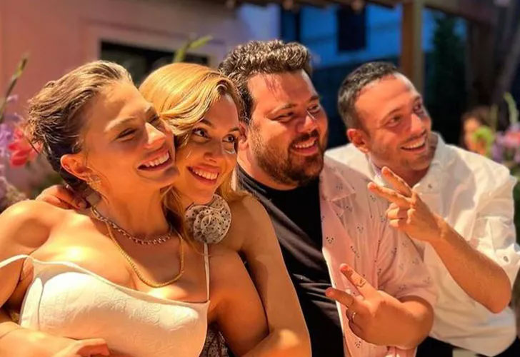 Berfu Yenenler Demet Özdemir-Oğuzhan Koç düğününden paylaştı! O detaya yorum yağdı