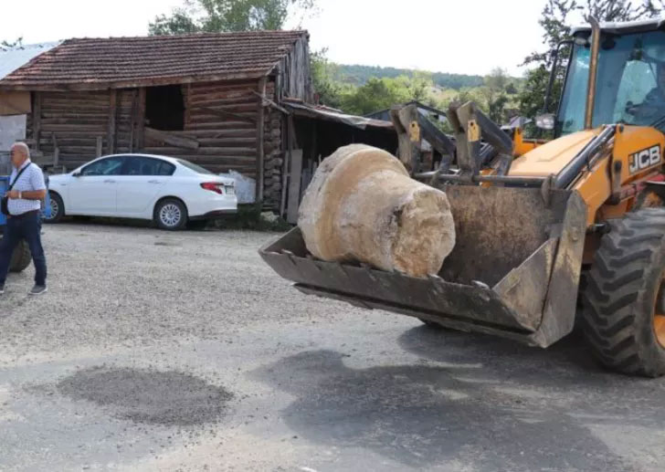 250 yıllık sütunlar kayıptı, lüks villadan çıktı! Eski muhtar: Gözüm gibi bakmıştım