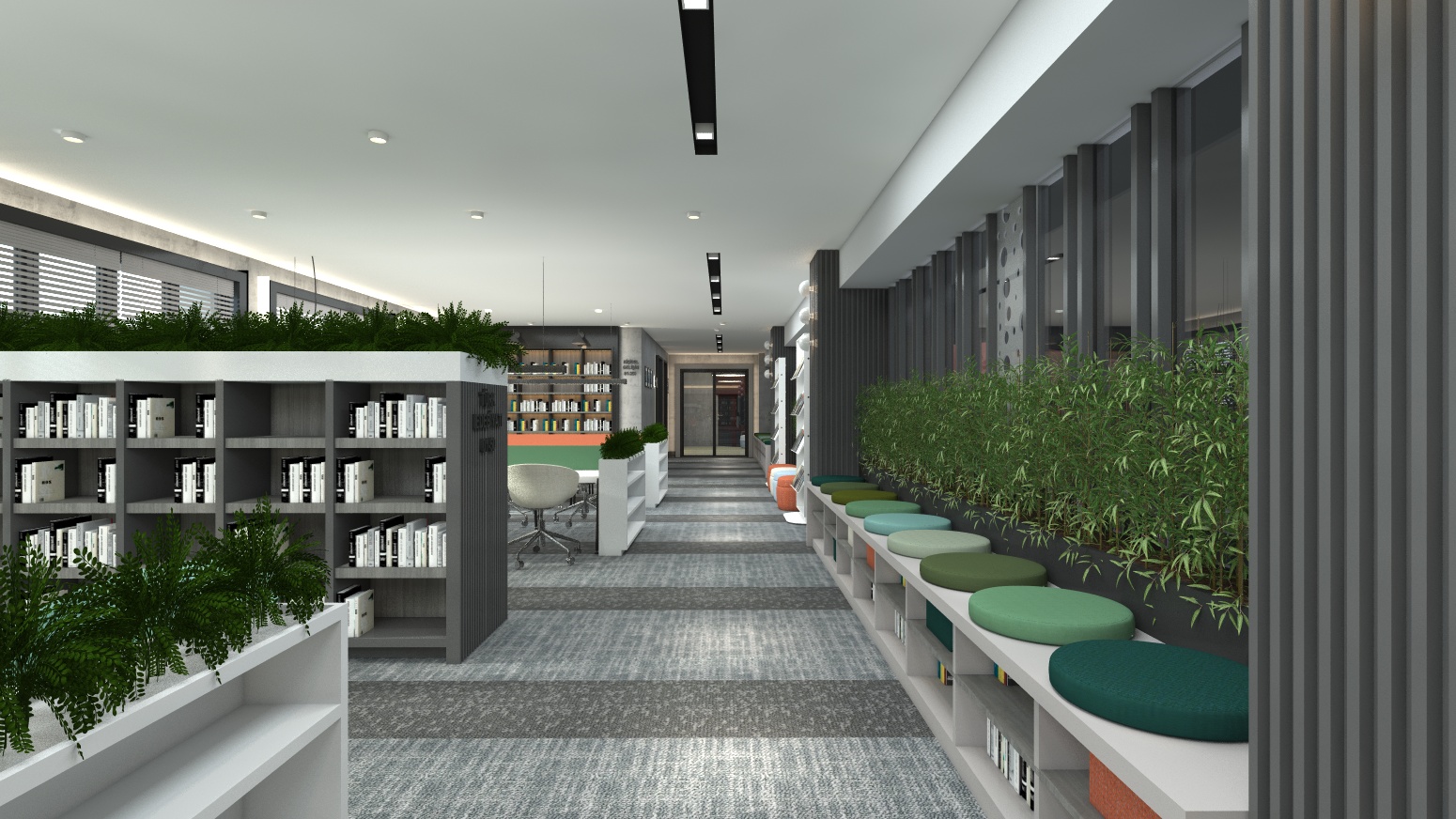 Yıldırım’a bir kütüphane daha