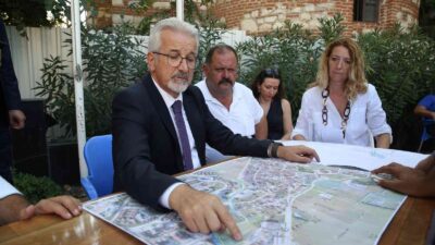 Nilüfer’de Başkan Erdem, Özlüce’nin sorunlarını dinledi!