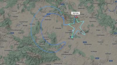 Bayraktar TB2 gökyüzüne ay yıldız çizdi