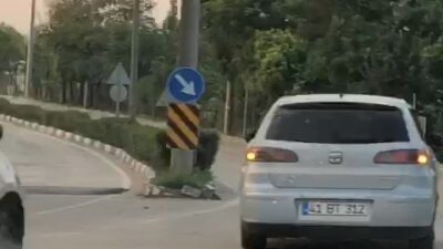 Bursa’da düğün konvoyu trafiği tehlikeye düşürdü